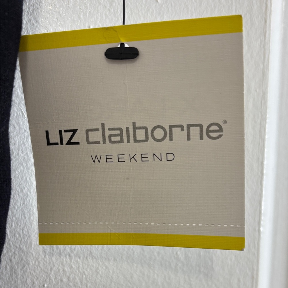 NWT Liz Claiborne Black Weekend Slimming Pants Women Size XL - Picture 2 of 11